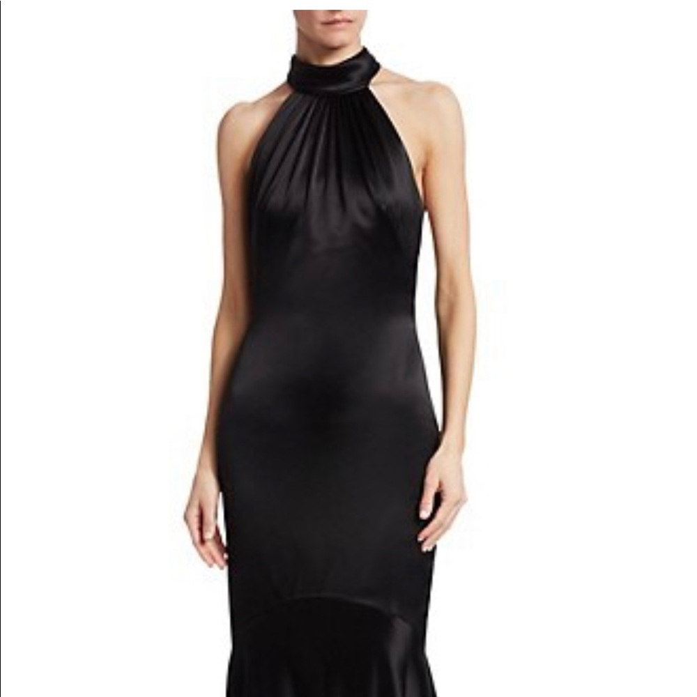 Theia: Halter Mermaid Gown